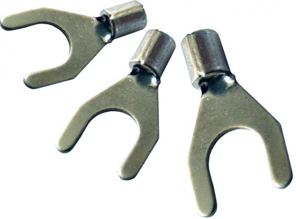 Вилочный кабельный наконечник SNBS2-6 (НВ d=6,4мм) 1,5-2,5мм2, неизолированный, 100 шт, NETKO Optima Вилочный кабельный наконечник SNBS2-6 (НВ d=6,4мм) 1,5-2,5мм2, неизолированный, 100 шт, NETKO Optima