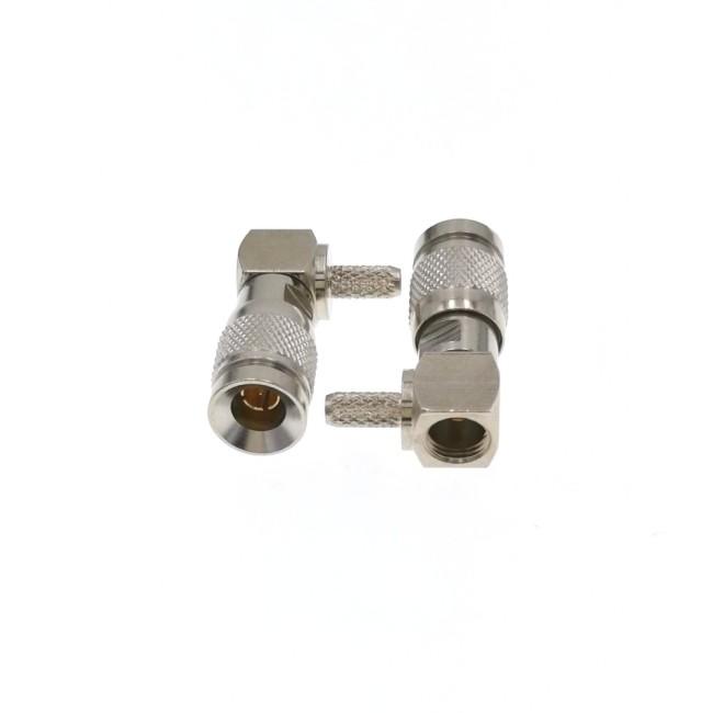 ВЧ-разъём DIN 1.0/2.3(male)угловой обжимной под кабель RG-316 комплект 20 шт