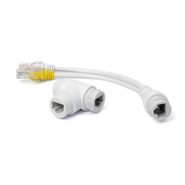 AN-PSSC - комплект для передачи данных и питания от 2 портов PoE по одному LAN кабелю AN-PSSC - комплект для передачи данных и питания от 2 портов PoE по одному LAN кабелю