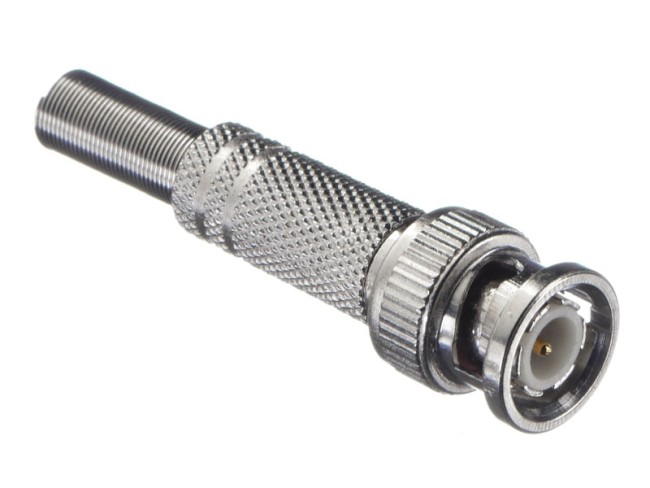 Коннектор BNC под винт с пружиной, цинк NETKO Optima 10 шт Коннектор BNC под винт с пружиной, цинк NETKO Optima 10 шт