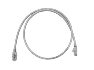 Патч-корд UTP4 cat.6a, литой коннектор, серый, LSZH, NETKO Expert CKC