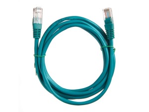 Патч-корд Technolink UTP4 cat 5e, ВС, LSZH, зеленый, литой коннектор 10 шт