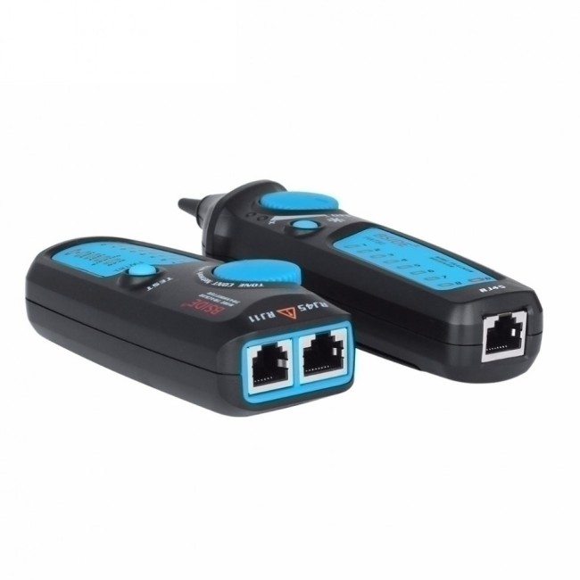 Трассоискатель кабельный BSIDE FWT81, искатель проводки, телефонных и компьютерных кабелей, с разъемами RJ11 и RJ45