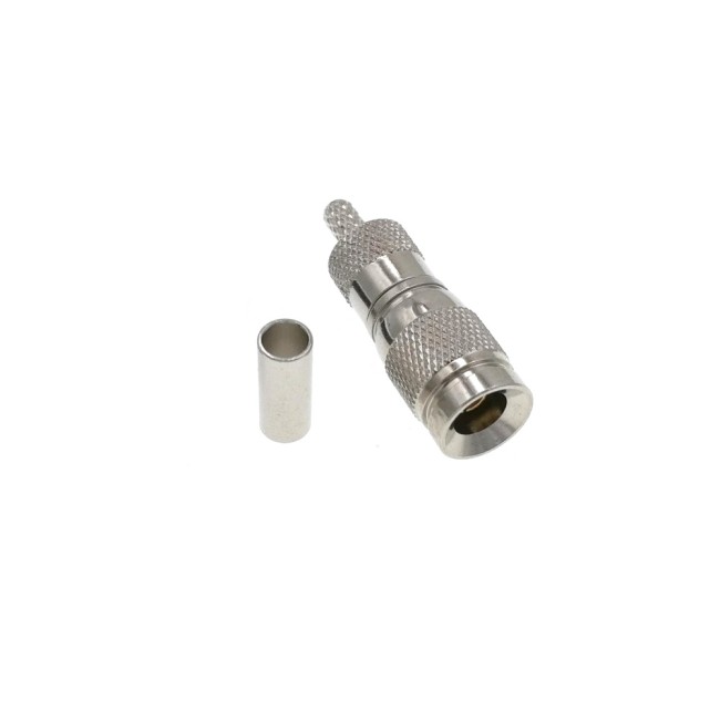 ВЧ-разъём DIN 1.0/2.3(male) обжимной под кабель RG-316 комплект 5 шт