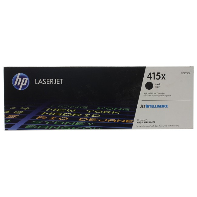 Тонер-картридж 415X для HP LJ M454/MFP M479,7,5К (O) чёрный W2030X Тонер-картридж 415X для HP LJ M454/MFP M479,7,5К (O) чёрный W2030X