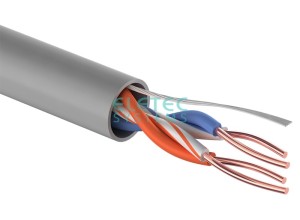 Кабель UTP 5E Eletec 2x2xAWG24, эконом,, ССA (медь 30%) 150 м