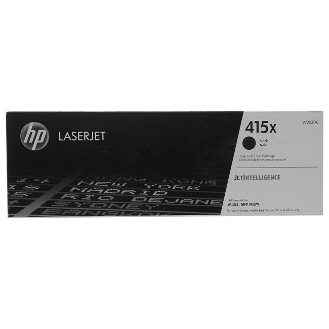 Тонер-картридж 415X для HP LJ M454/MFP M479, 7,5К (O) чёрный W2030XH (техническая упаковка) Тонер-картридж 415X для HP LJ M454/MFP M479, 7,5К (O) чёрный W2030XH (техническая упаковка)