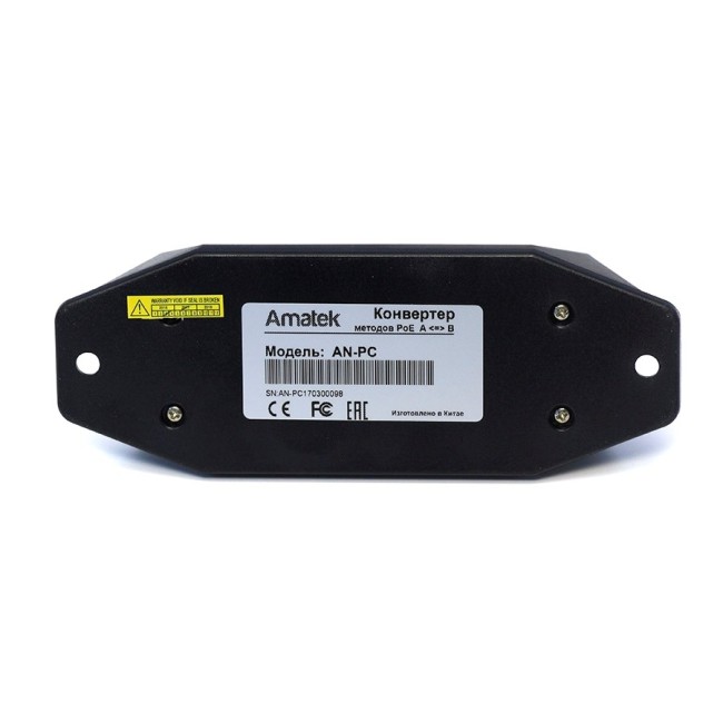 AN-PC - конвертер методов PoE, 100Мбит/с AN-PC - конвертер методов PoE, 100Мбит/с