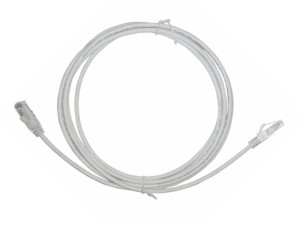 Патч-корд UTP4 cat.6, литой коннектор, серый, LSZH, NETKO Expert CKC