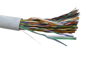 Кабель LC UTP100 cat.5, , 0,45мм, нг(А)-HF LSZH, серый