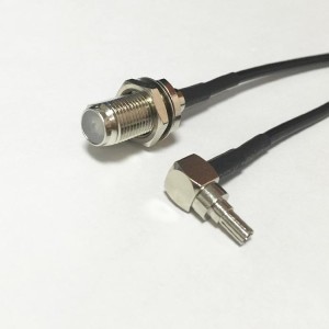 Адаптер для модема (пигтейл) CRC9-F(female) кабель RG174 15см. комплект 10 шт