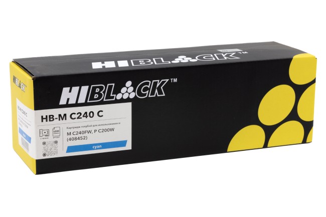 Картридж Hi-Black (HB-M C240 C) для Ricoh MC240FW/PC200W, Восстановленный, C, 4,5K Картридж Hi-Black (HB-M C240 C) для Ricoh MC240FW/PC200W, Восстановленный, C, 4,5K