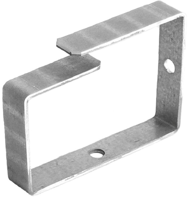 Кабельный органайзер кольцевой 45х65мм, металлический, 1 металл. кольцо, оцинкованный Кабельный органайзер кольцевой 45х65мм, металлический, 1 металл. кольцо, оцинкованный