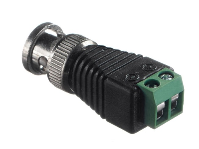 Коннектор BNC с клеммной колодкой, цинк NETKO Optima Коннектор BNC с клеммной колодкой, цинк NETKO Optima