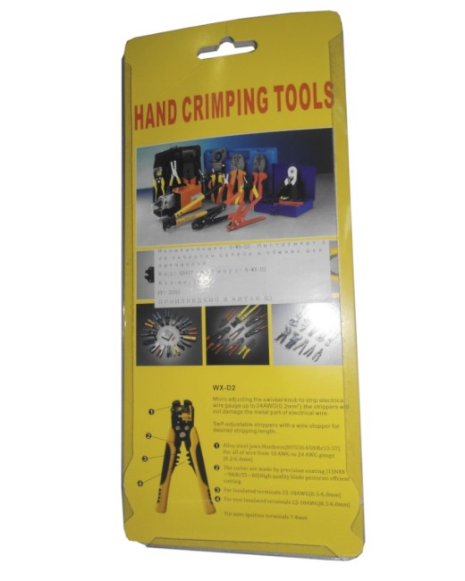 Инструмент для зачистки кабеля и обжима наконечников N-WX-D2