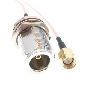Адаптер для модема (пигтейл) SMA(male)-N(female)тип2 кабель RG316 25см. комплект 20 шт
