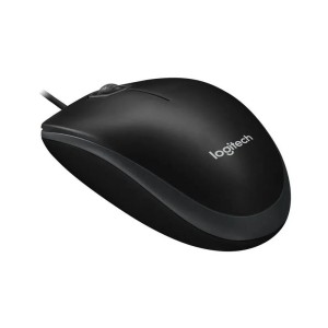 Мышь проводная LOGITECH B100 black (910-006605)