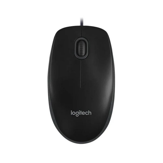 Мышь проводная LOGITECH B100 black (910-006605) Мышь проводная LOGITECH B100 black (910-006605)