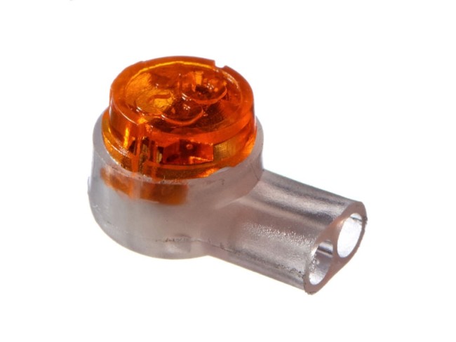 Соединитель кабельный тип Скотчлок-2 для жил 0,4-0,9 мм, внешний диаметр 2,08 мм (100 штук/упаковка), NETKO Optima Соединитель кабельный тип Скотчлок-2 для жил 0,4-0,9 мм, внешний диаметр 2,08 мм (100 штук/упаковка), NETKO Optima