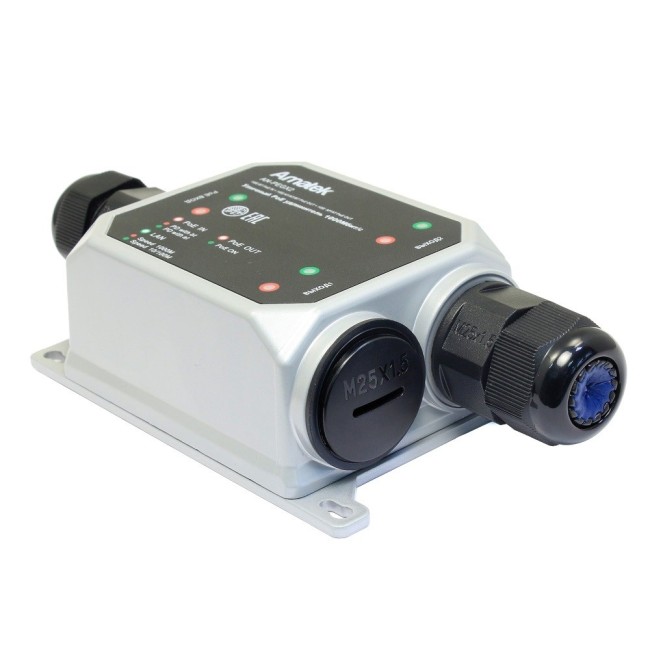 AN-PEGX2 - уличный PoE удлинитель Ethernet на 2 выхода, 1000 Мбит/с AN-PEGX2 - уличный PoE удлинитель Ethernet на 2 выхода, 1000 Мбит/с