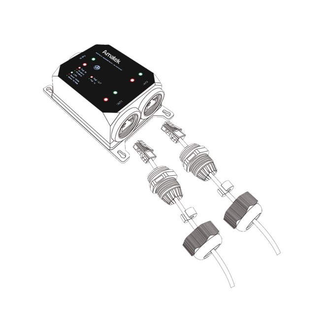 AN-PEGX2 - уличный PoE удлинитель Ethernet на 2 выхода, 1000 Мбит/с AN-PEGX2 - уличный PoE удлинитель Ethernet на 2 выхода, 1000 Мбит/с