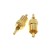 ВЧ-разъём RCA(male) обжимной под кабель RG-316