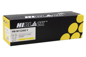 Картридж Hi-Black (HB-M C240 Y) для Ricoh MC240FW/PC200W, Восстановленный, Y, 4,5K