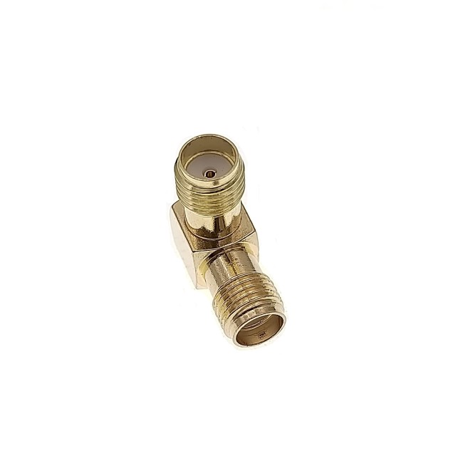 ВЧ-адаптер SMA(female)-SMA(female) угловой комплект 5 шт