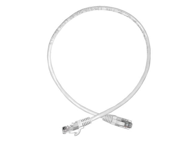 Патч-корд UTP4 cat 5e, ВС, LSZH, белый, литой коннектор NETKO Optima Патч-корд UTP4 cat 5e, ВС, LSZH, белый, литой коннектор NETKO Optima