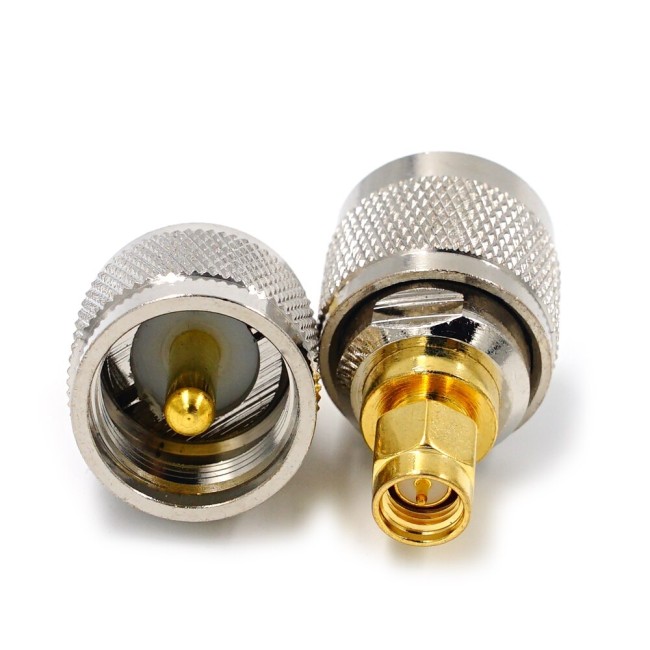 ВЧ-адаптер SMA(male)-UHF(male) PL259 комплект 10 шт