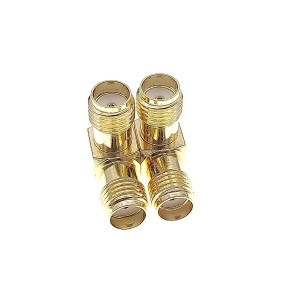 ВЧ-адаптер SMA(female)-SMA(female) угловой комплект 10 шт