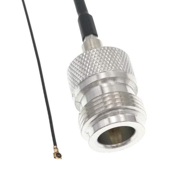 Адаптер для модема (пигтейл) IPEX4(MHF4)-N(female) кабель RF0,81 25см. комплект 20 шт