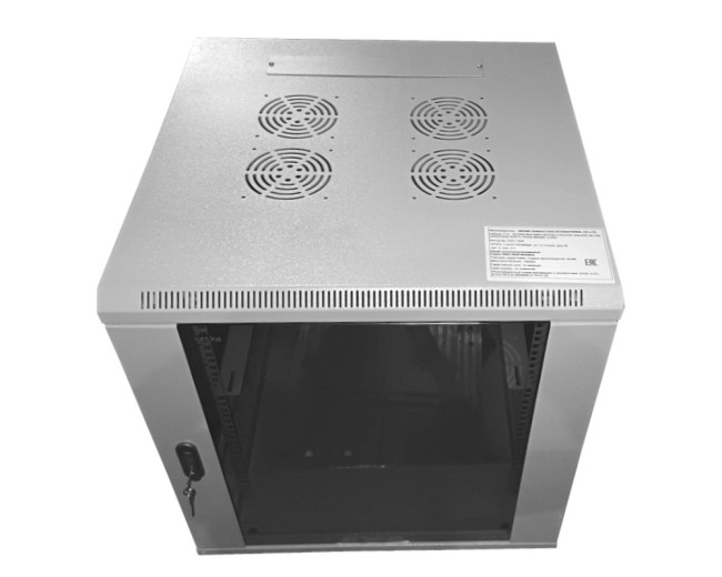 Шкаф настенный 12U серия WMA (Wall Maestro) (600х600х635), передняя дверь стекло, собранный, серый Netko А Шкаф настенный 12U серия WMA (Wall Maestro) (600х600х635), передняя дверь стекло, собранный, серый Netko А