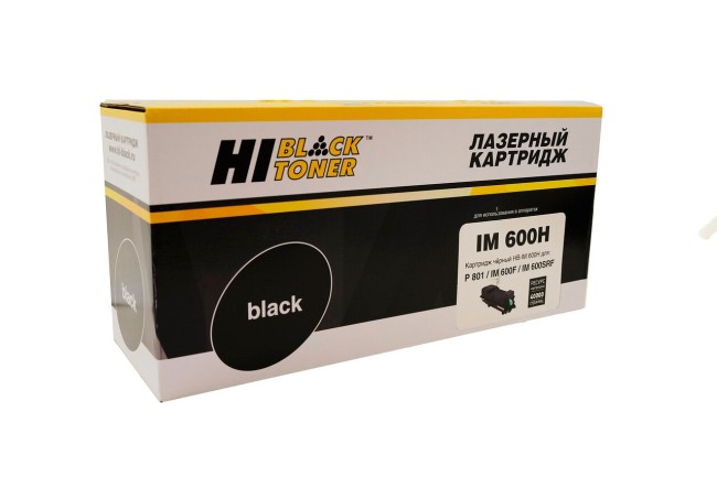 Тонер-картридж Hi-Black (HB-IM 600H) для Ricoh Aficio P 801/IM 600, 40K