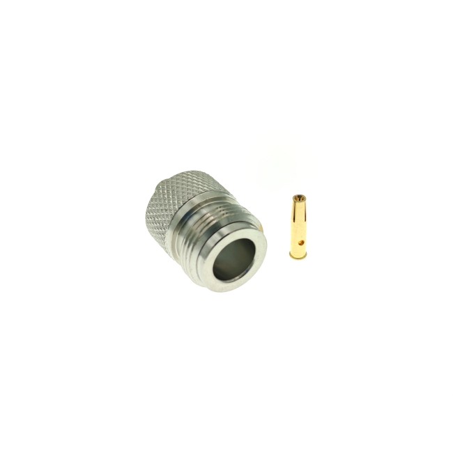 ВЧ-разъём N(female) под пайку RG-402