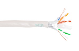 Кабель FTP 6 Eletec 4x2xAWG24,, медь 100 м