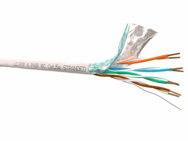 Кабель LC FTP4 cat.5е, многожильный, экранированный, Cu 2м Кабель LC FTP4 cat.5е, многожильный, экранированный, Cu 2м