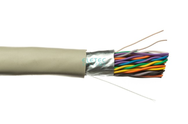 Кабель FTP 5E Eletec 25x2xAWG24,, медь 100 м