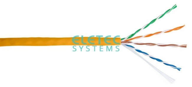 Кабель UTP 5E Eletec 4x2xAWG24 LSZH эконом, CCA(медь 30%) 150 м