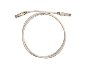 Патч-корд UTP4 cat.5e, литой коннектор, серый, LSZH, NETKO Expert CKC 10 шт