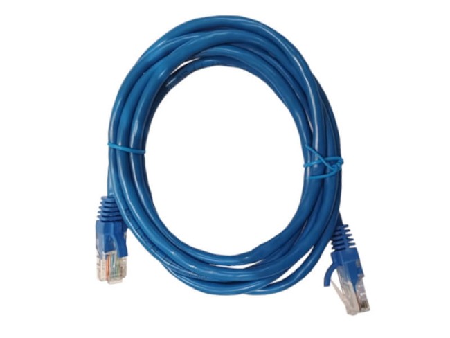Патч-корд UTP4 cat 5e, ВС, LSZH, синий, литой коннектор NETKO Optima Патч-корд UTP4 cat 5e, ВС, LSZH, синий, литой коннектор NETKO Optima