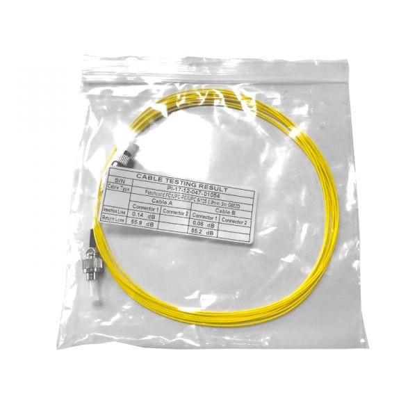 Пигтейл двухсторонний (оптический шнур) FC-FC/UPC SM buffer 0.9мм 9/125, 5 шт Пигтейл двухсторонний (оптический шнур) FC-FC/UPC SM buffer 0.9мм 9/125, 5 шт