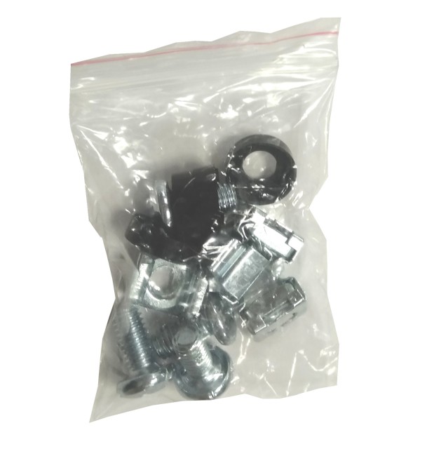 Блок розеток 10, 16А, 3 розетки, шнур 1,5м, черный