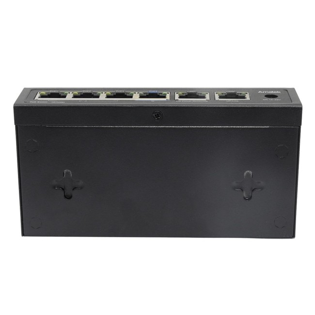 AN-PE42 - 6-портовый 100Мбит/с удлинитель PoE с питанием от PoE до 60Вт AN-PE42 - 6-портовый 100Мбит/с удлинитель PoE с питанием от PoE до 60Вт