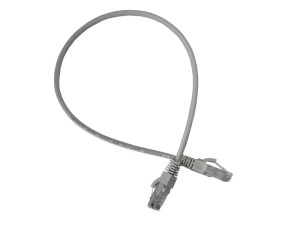 Патч-корд UTP4 cat.5e, литой коннектор, серый, LSZH, NETKO Expert CKC