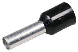 Штыревой втулочный кабельный наконечник E 4009 (НШВИ F=9мм) 4мм2, изолированный, серый, 100шт., NETKO Optima 5шт