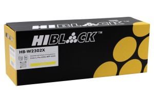 Картридж Hi-Black (HB-W2302X) для HP Color LaserJet Pro 4203/MFP 4303, Y, 5,5K