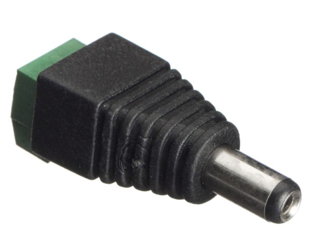 Штекер питания DC 5,5/2,1, длина 11мм, с резьбовым креплением, черный, NETKO Optima 10шт Штекер питания DC 5,5/2,1, длина 11мм, с резьбовым креплением, черный, NETKO Optima 10шт