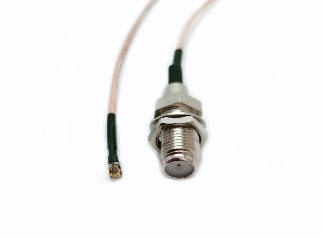 Адаптер для модема (пигтейл) MS156(DIY IPX)-F(female) кабель RG178 15см. комплект 20 шт