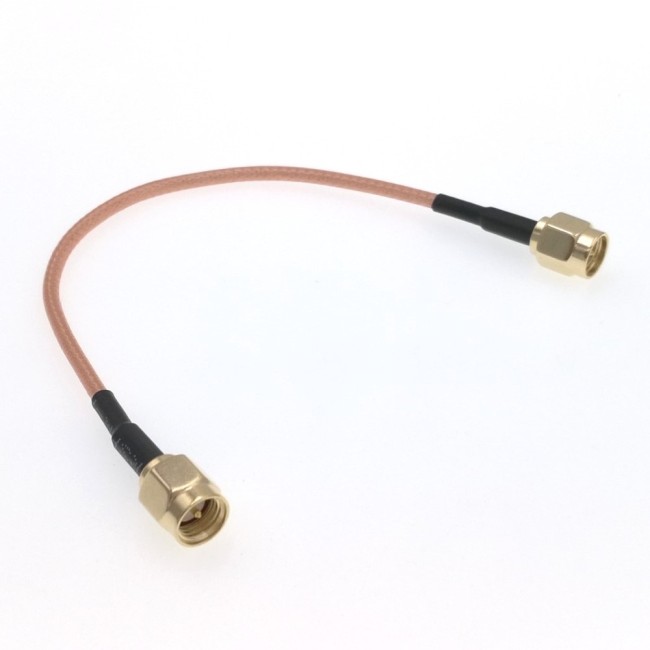 Адаптер для модема (пигтейл) SMA(male)-SMA(male) кабель RG316 30см. комплект 20 шт